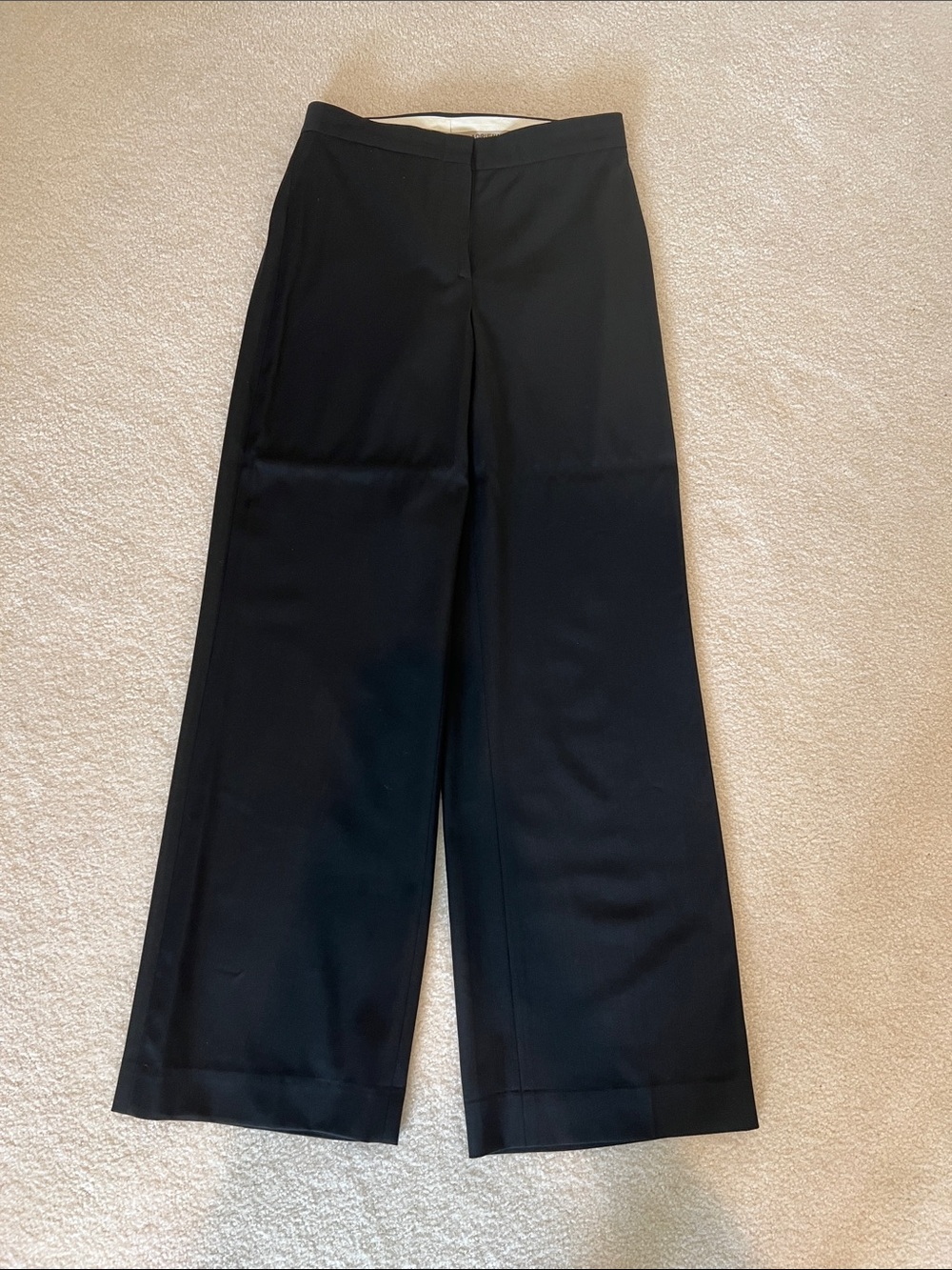 Adrienne Vittadini Black Wide-Leg Women's dress Pants
